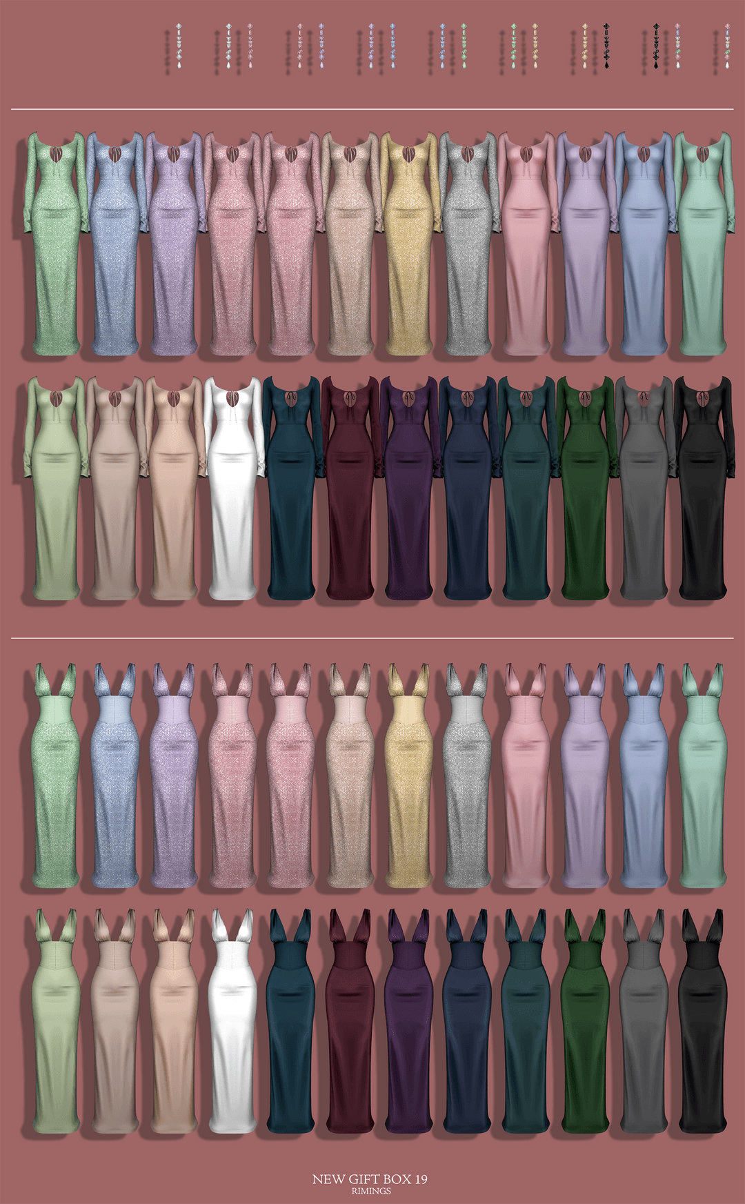 Галерея мода Сет платьев NEW GIFT BOX 19 #1